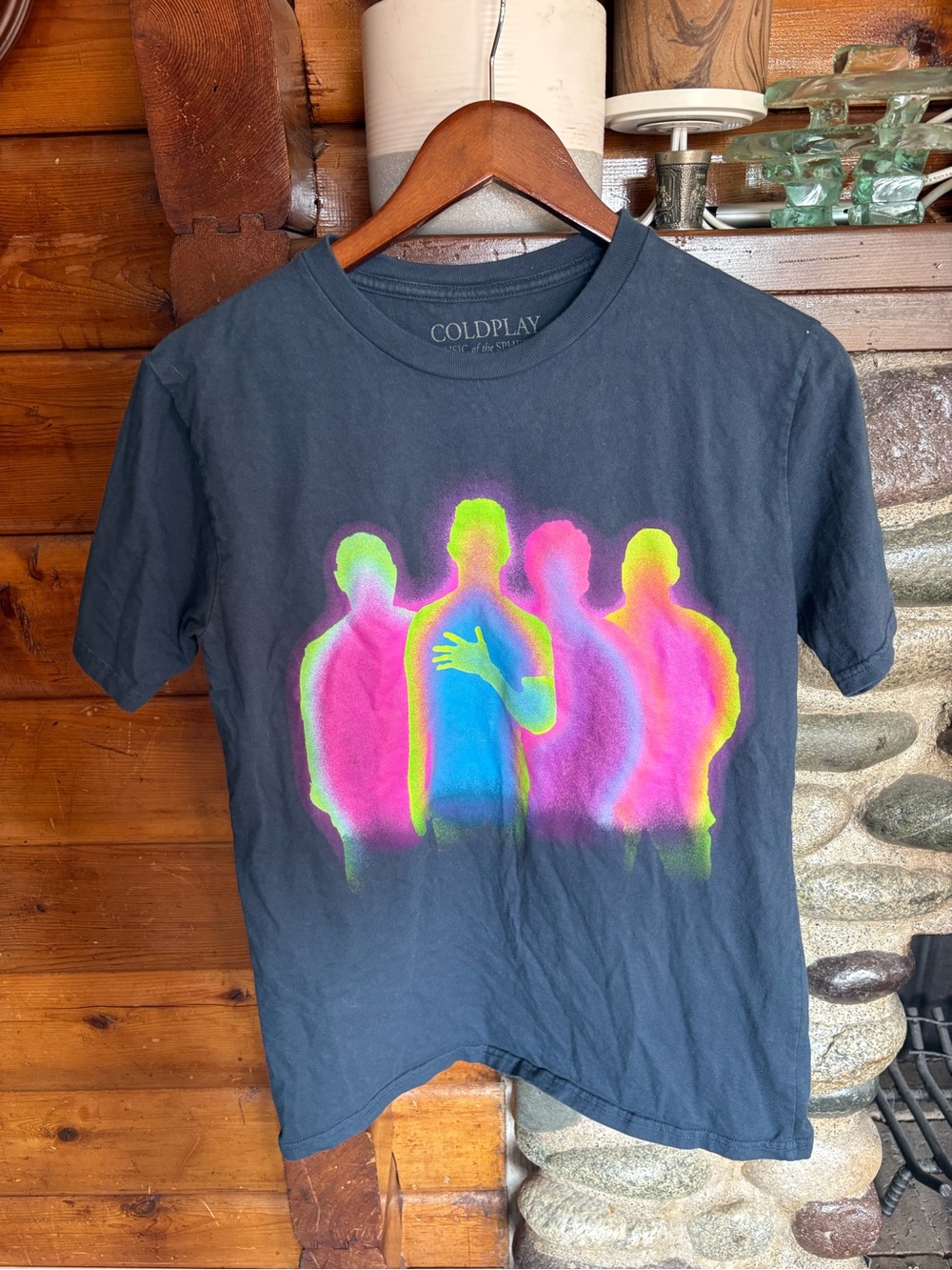Coldplay Music of the Spheres 2023 World Tour Concert Graphic T-Shirt S